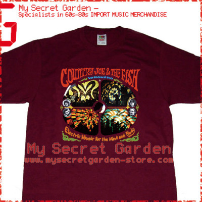 Country Joe & The Fish - Electric Music For The Mind And Body T Shirt  Country Joe & The Fish - Electric Music For The Mind And Body T Shirt